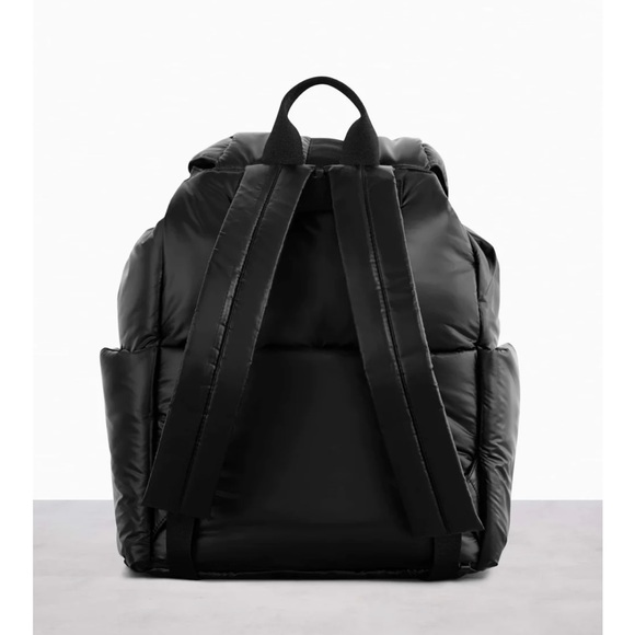 BEIS Bags Beis Puffy Cargo Backpack Black Poshmark